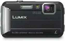 Panasonic - FT30 16MP Waterproof - Digital Camera - Black
